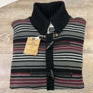NWT Parish Nation Full Zip & Toggle Cardigan Size 4XL